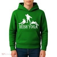 Irish Yoga Kids Hoodie thumb 4