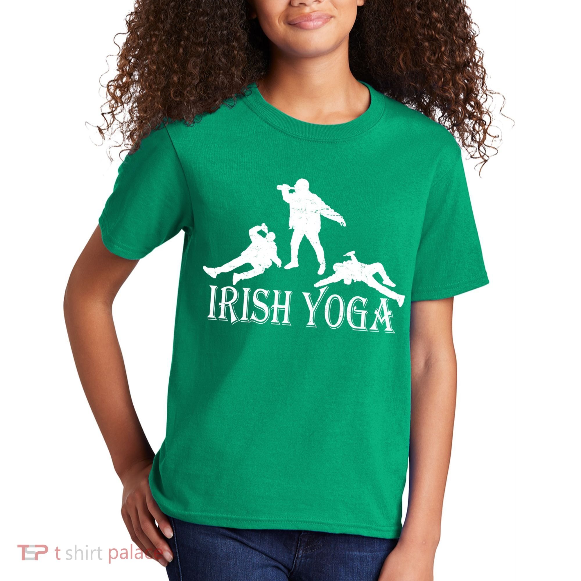 Irish Yoga Kids T-Shirt