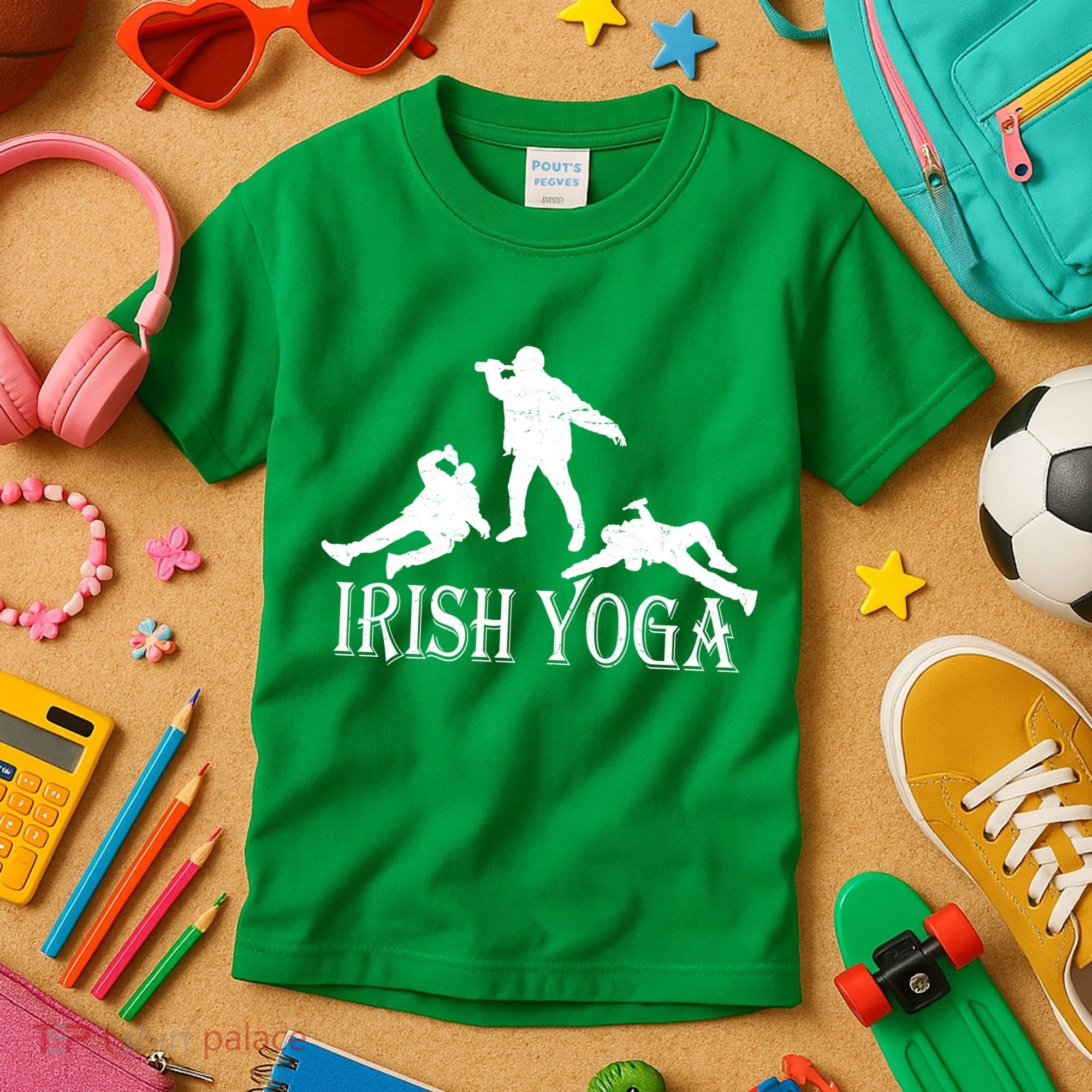 Irish Yoga Kids T-Shirt