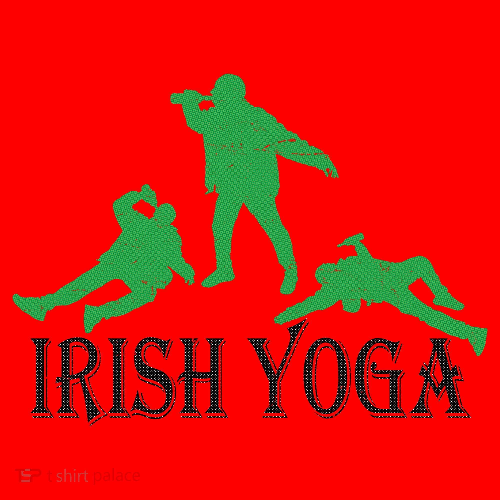 Irish Yoga Santa Hat