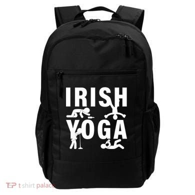 Irish Yoga Funny St. Patrick's Day Backpack