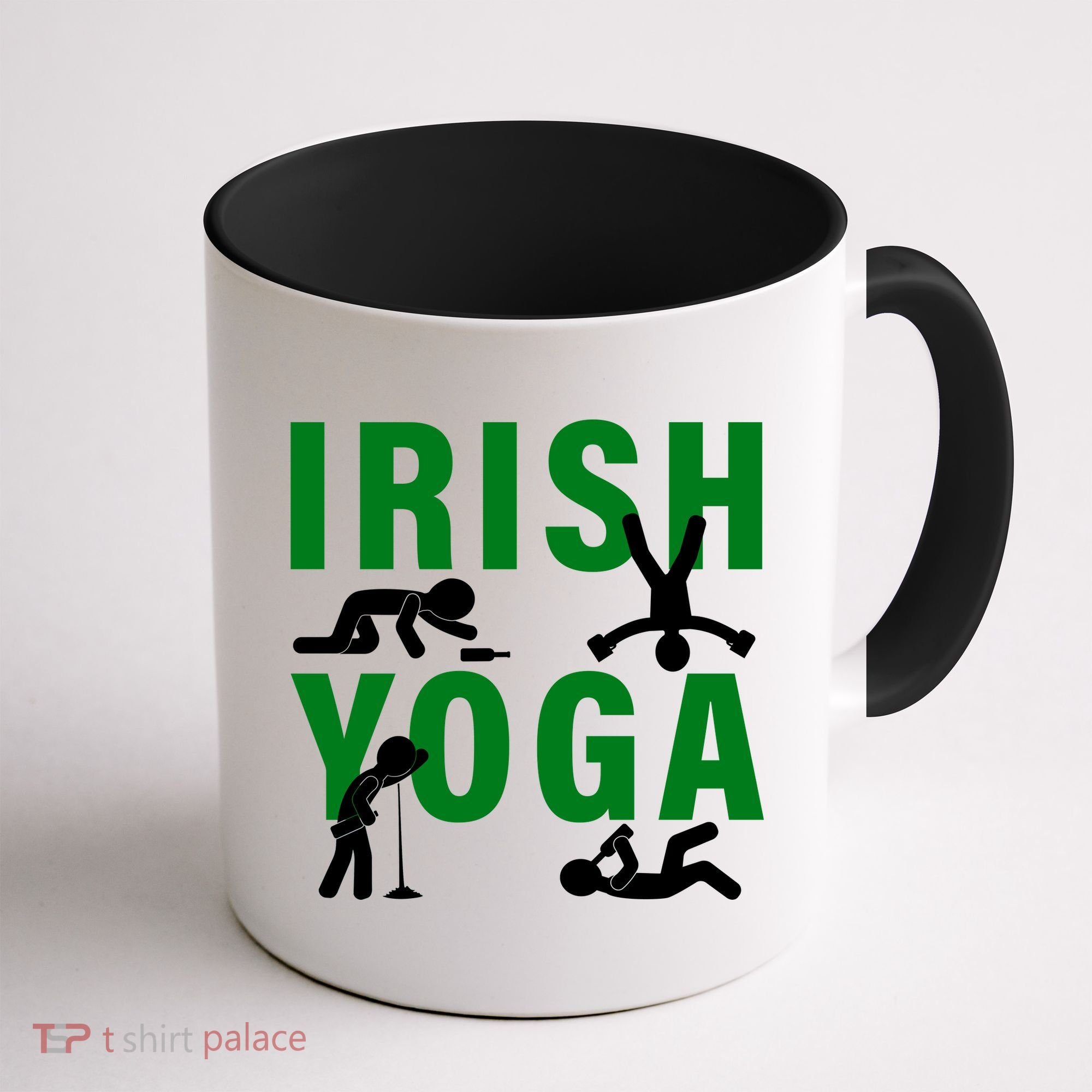 Irish Yoga Funny St. Patrick's Day Coffee Mug