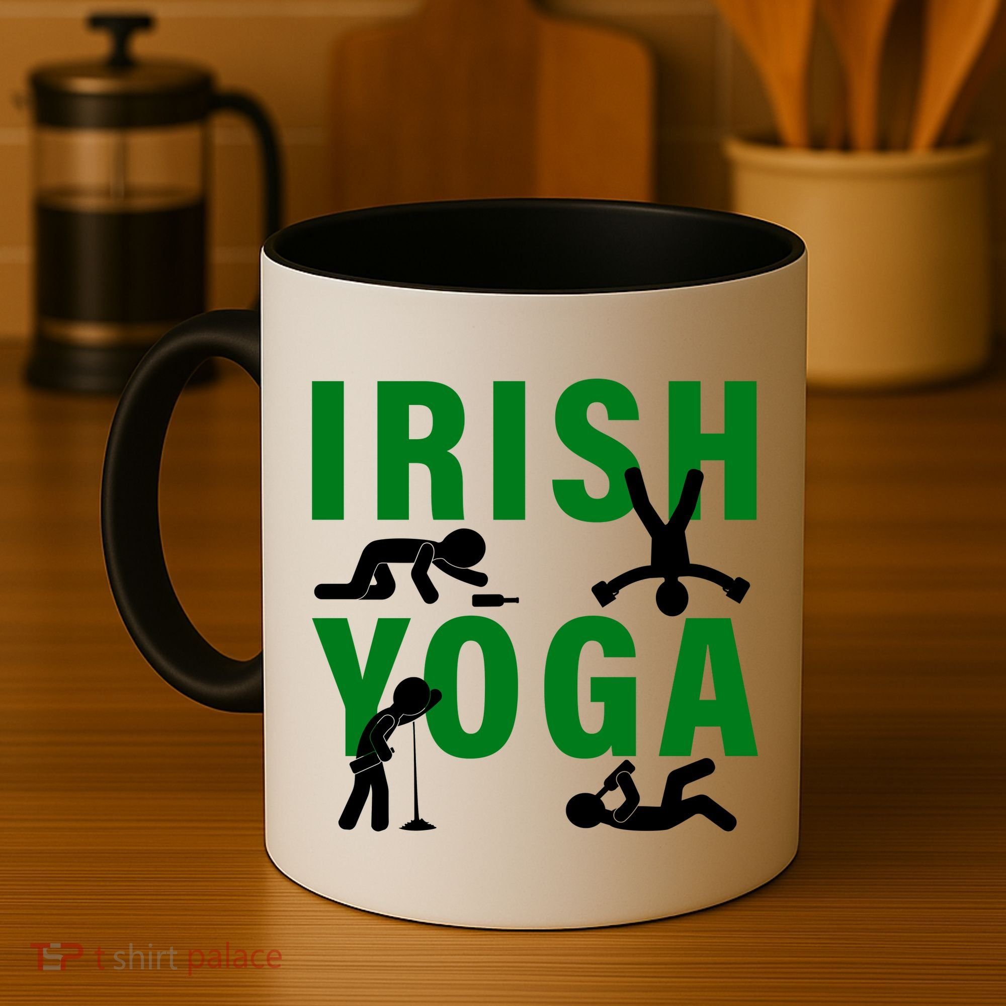 Irish Yoga Funny St. Patrick's Day Coffee Mug