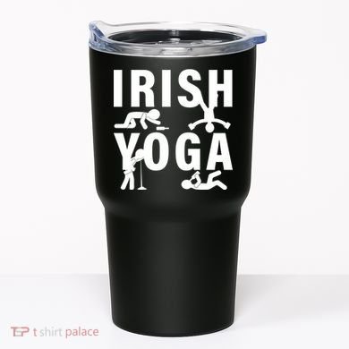 Irish Yoga Funny St. Patrick's Day Tumbler