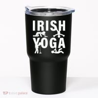 Irish Yoga Funny St. Patrick's Day Tumbler thumb 0