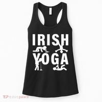 Irish Yoga Funny St. Patrick's Day Women's Tank Top thumb 0