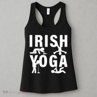 Irish Yoga Funny St. Patrick's Day Women's Tank Top thumb 3