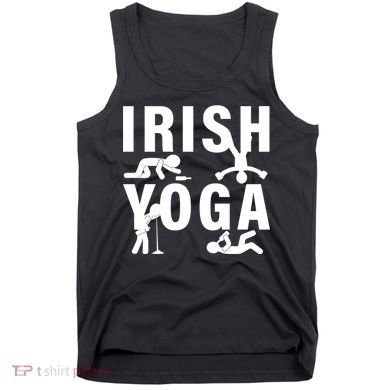 Irish Yoga Funny St. Patrick's Day Tank Top