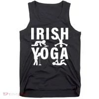 Irish Yoga Funny St. Patrick's Day Tank Top thumb 0