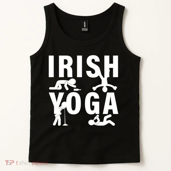 Irish Yoga Funny St. Patrick's Day Tank Top