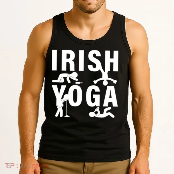 Irish Yoga Funny St. Patrick's Day Tank Top