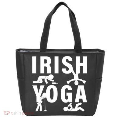 Irish Yoga Funny St. Patrick's Day Tote Bag