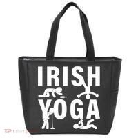 Irish Yoga Funny St. Patrick's Day Tote Bag thumb 0