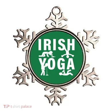 Irish Yoga Funny St. Patrick's Day Ornament