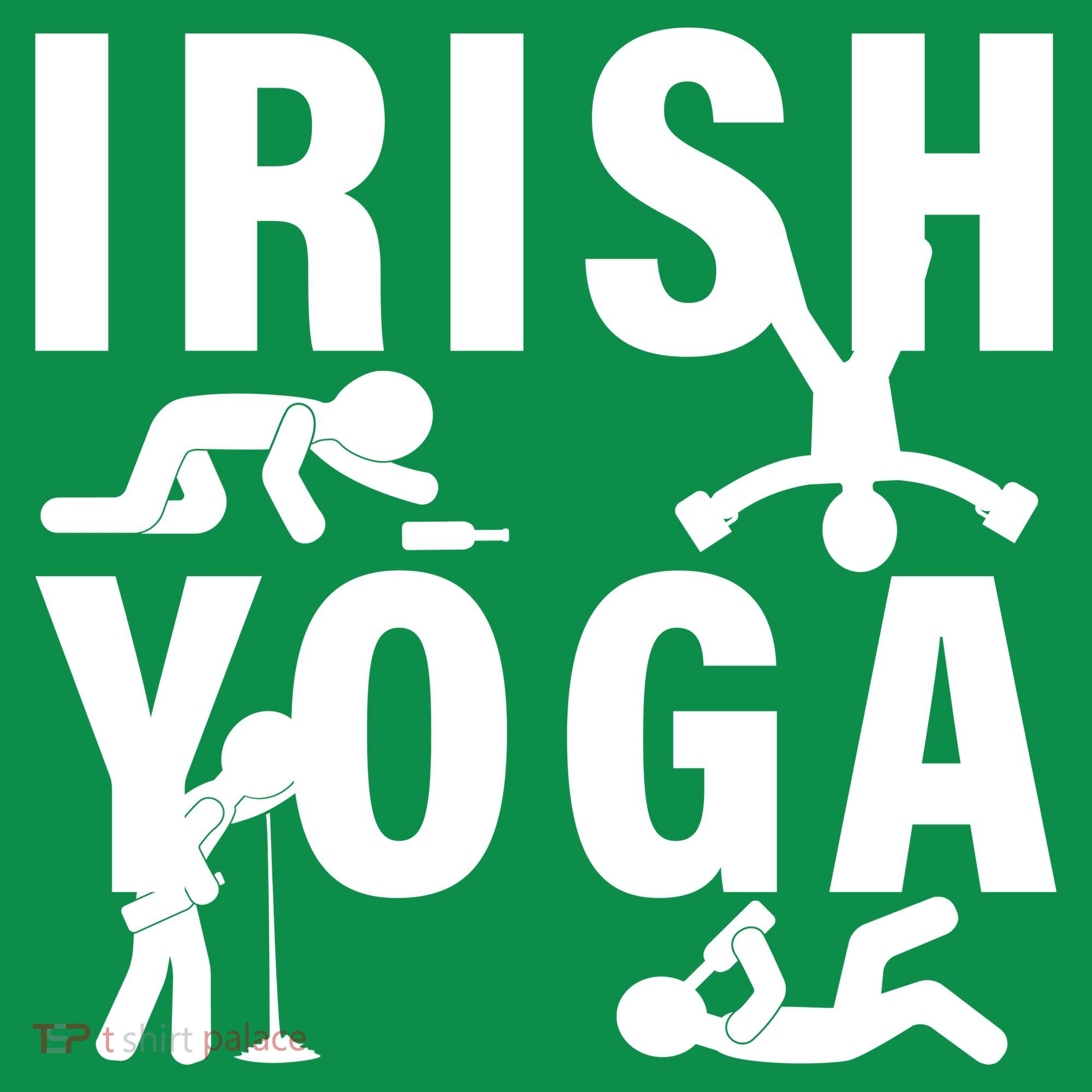 Irish Yoga Funny St. Patrick's Day Toddler Hoodie