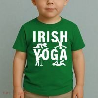 Irish Yoga Funny St. Patrick's Day Toddler T-Shirt thumb 2