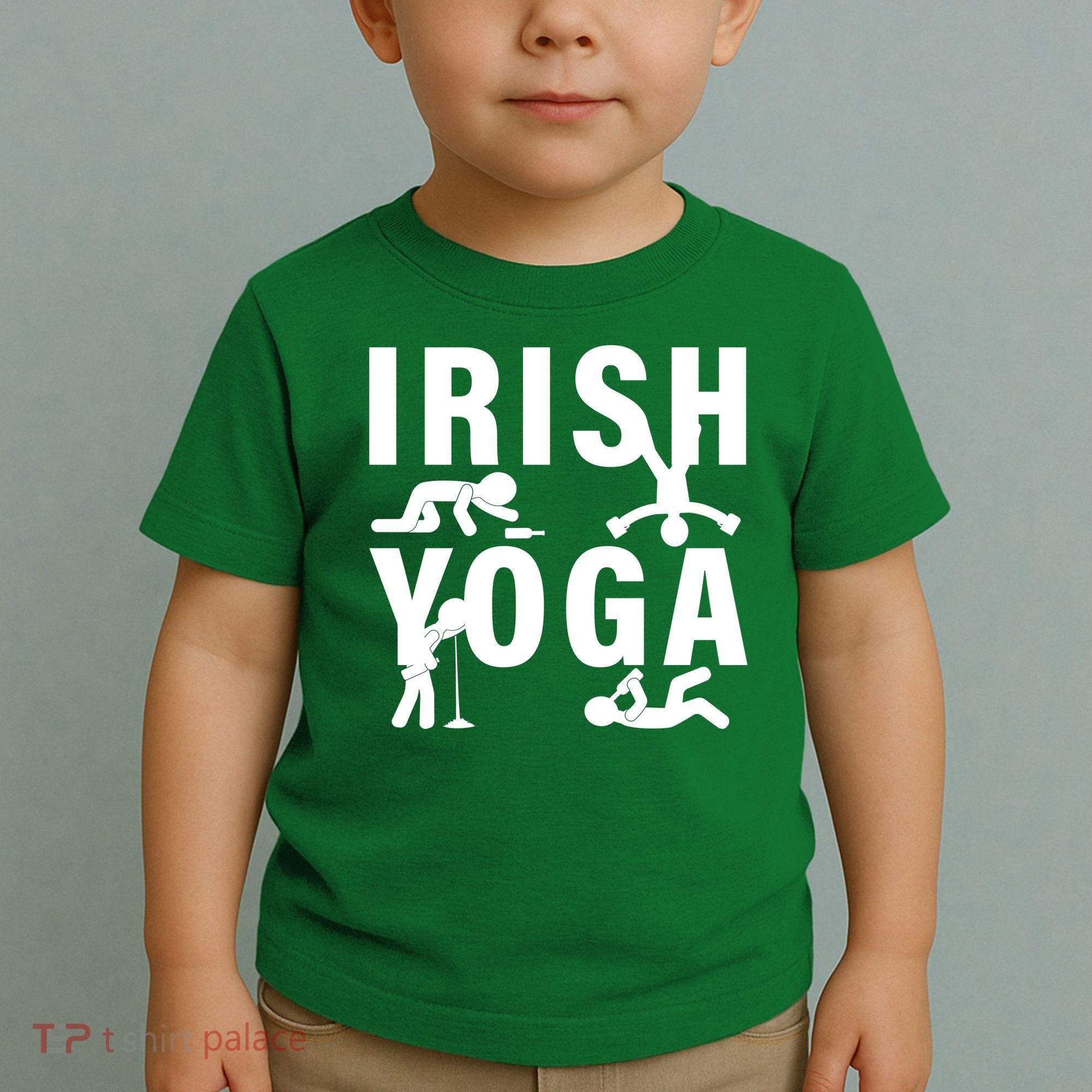 Irish Yoga Funny St. Patrick's Day Toddler T-Shirt