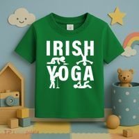 Irish Yoga Funny St. Patrick's Day Toddler T-Shirt thumb 3