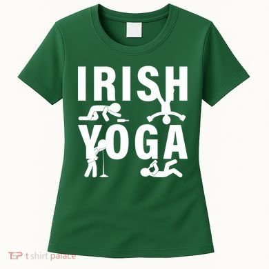 Irish Yoga Funny St. Patrick's Day Women's T-Shirt