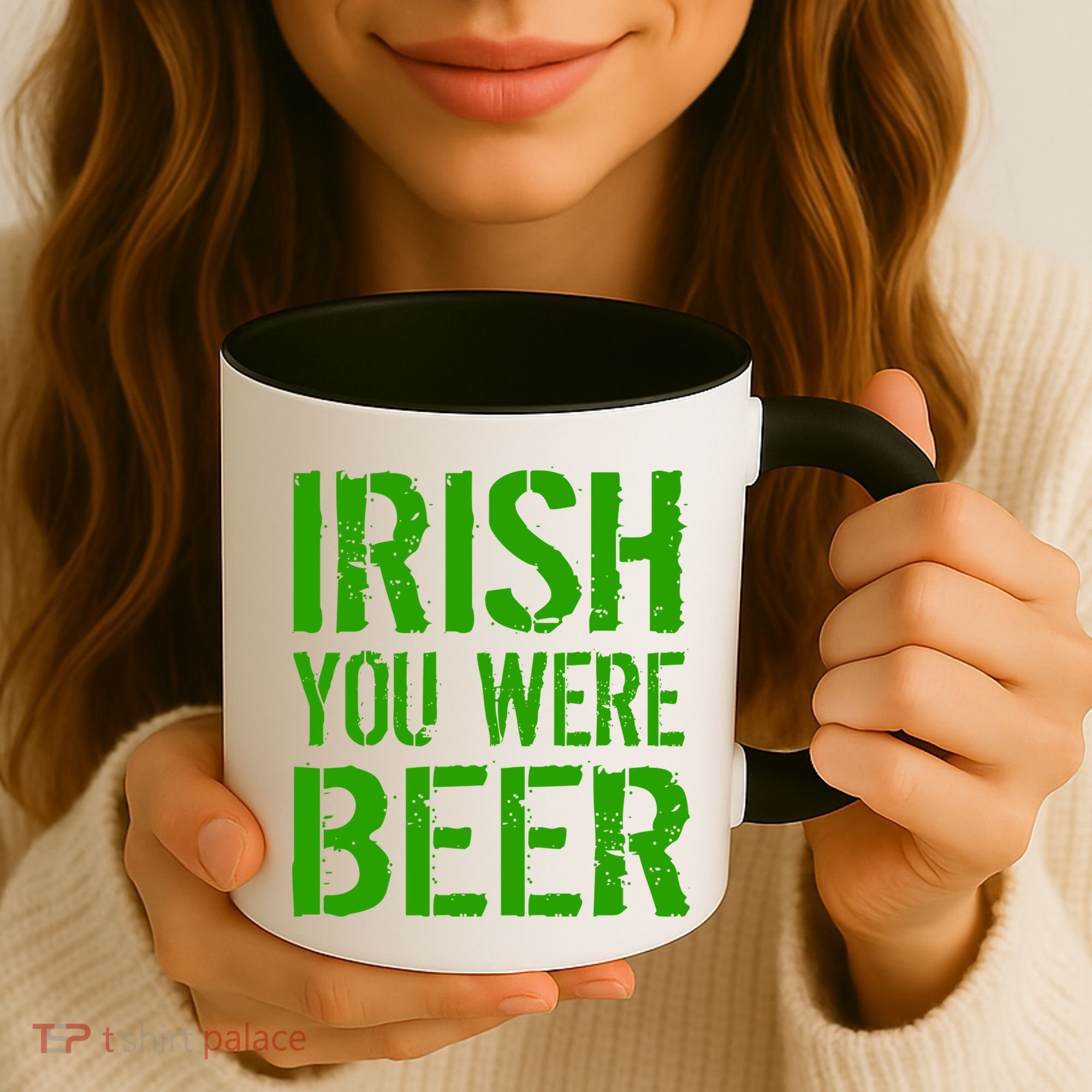 Irish You Were Beer St. Patrick's Day Coffee Mug