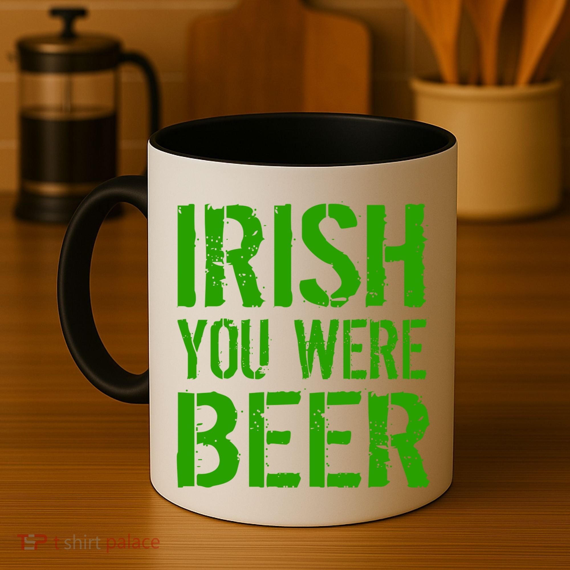 Irish You Were Beer St. Patrick's Day Coffee Mug