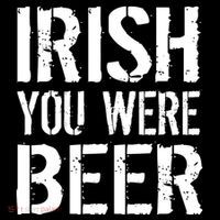 Irish You Were Beer St. Patrick's Day Ornament thumb 1