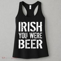 Irish You Were Beer St. Patrick's Day Women's Tank Top thumb 3