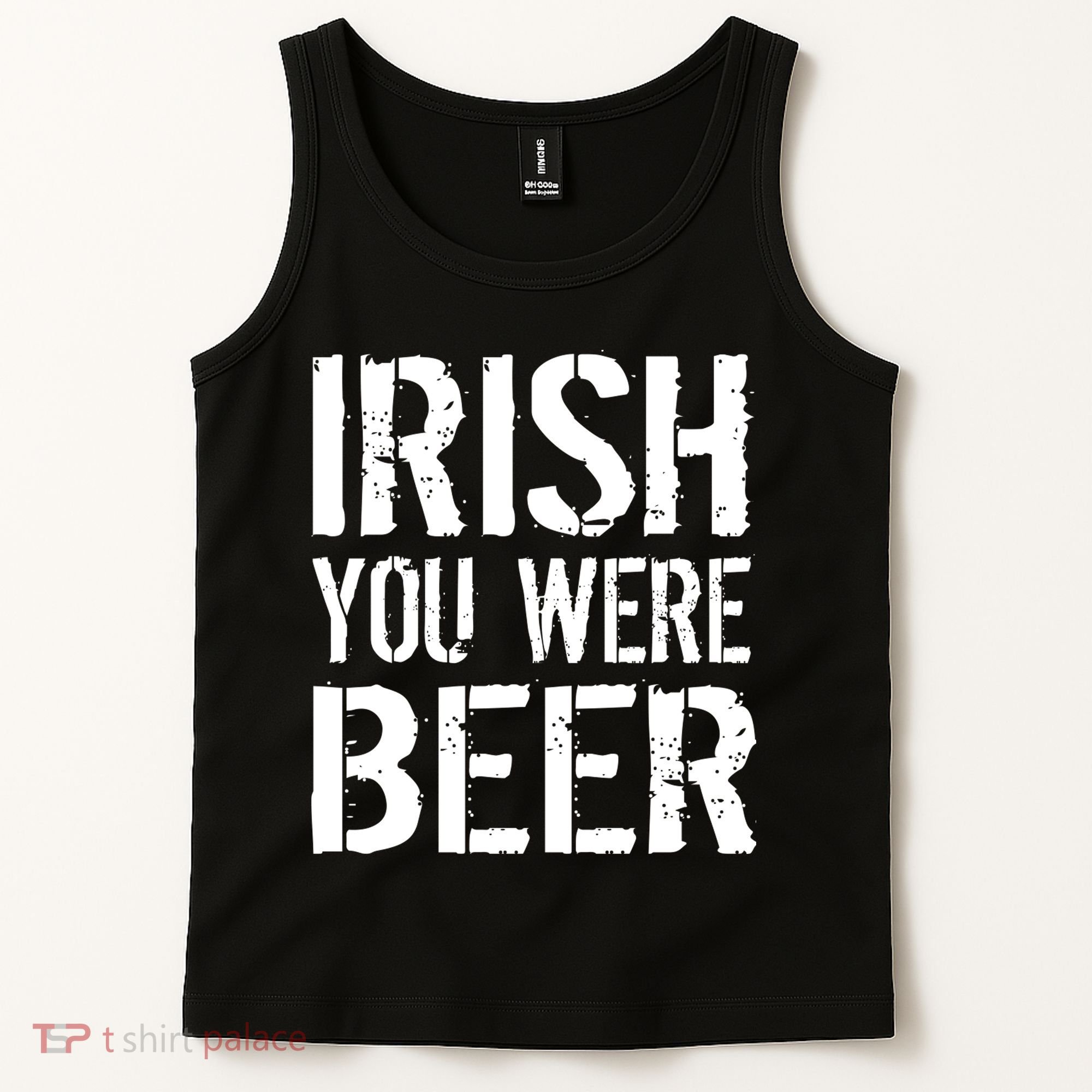 Irish You Were Beer St. Patrick's Day Tank Top