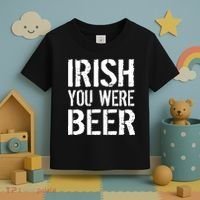 Irish You Were Beer St. Patrick's Day Toddler T-Shirt thumb 3