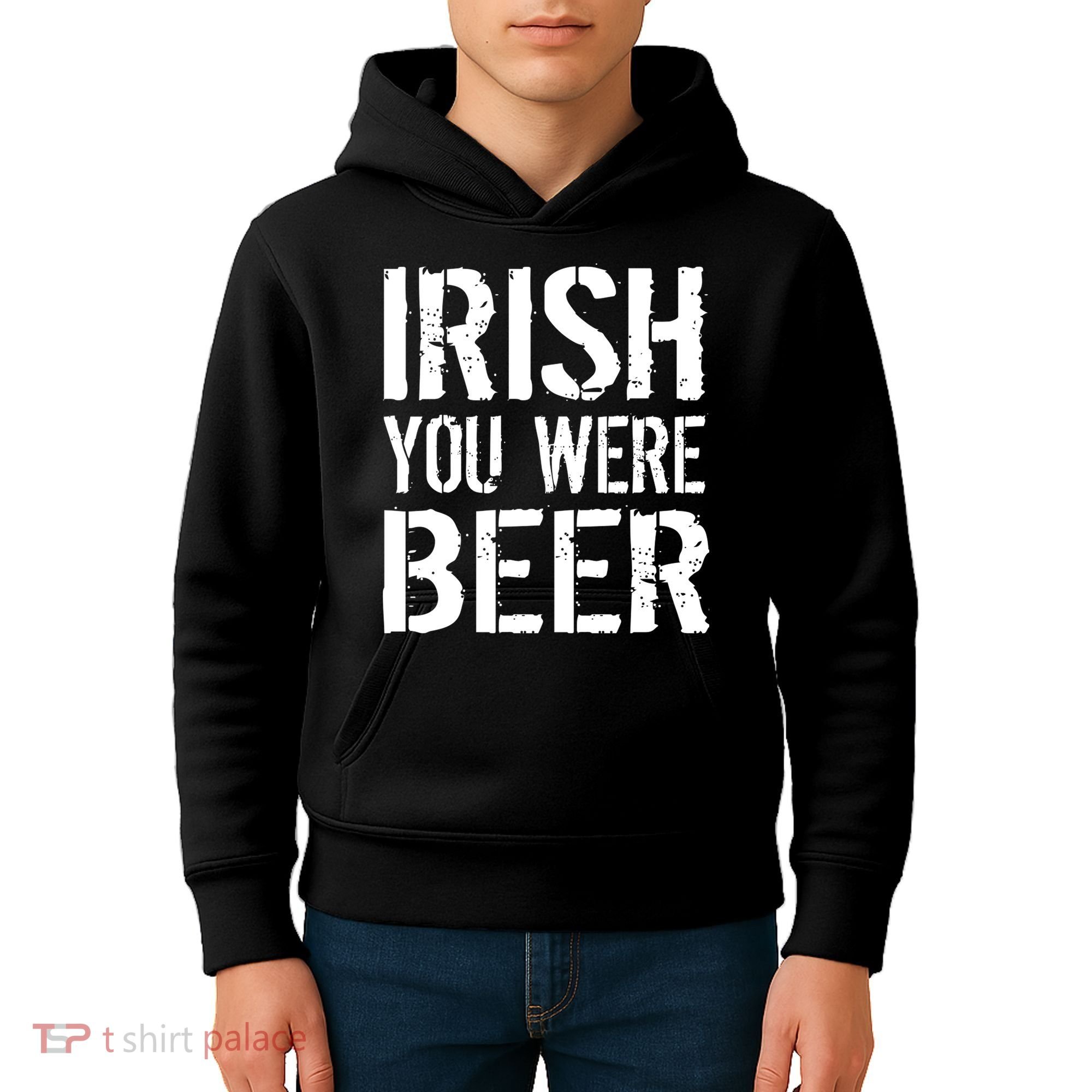 Irish You Were Beer St. Patrick's Day Kids Hoodie