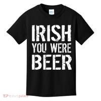 Irish You Were Beer St. Patrick's Day Kids T-Shirt thumb 0