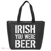 Irish You Were Beer St. Patrick's Day Tote Bag thumb 0