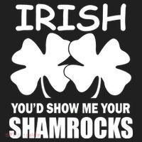Irish You'd Show Me Your Shamrocks Women's Sweatshirt thumb 2