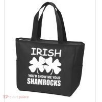Irish You'd Show Me Your Shamrocks Tote Bag thumb 3