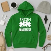 Irish You'd Show Me Your Shamrocks Hoodie thumb 3