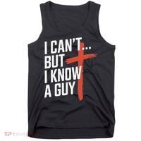 Inspirational Religious Jesus Cross Faith Christian Tank Top thumb 0
