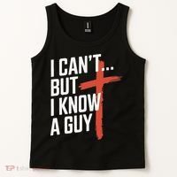 Inspirational Religious Jesus Cross Faith Christian Tank Top thumb 2