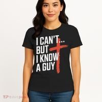 Inspirational Religious Jesus Cross Faith Christian Women's T-Shirt thumb 4