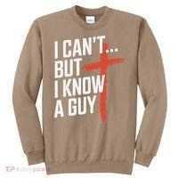 Inspirational Religious Jesus Cross Faith Christian Sweatshirt thumb 0