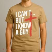 Inspirational Religious Jesus Cross Faith Christian T-Shirt thumb 3