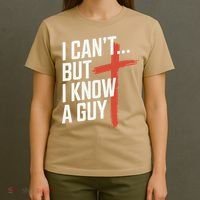 Inspirational Religious Jesus Cross Faith Christian T-Shirt thumb 4