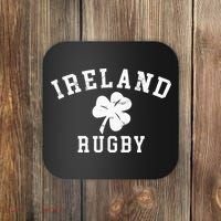 IRELAND RUGBY Lucky Clover Rugby Coaster thumb 0