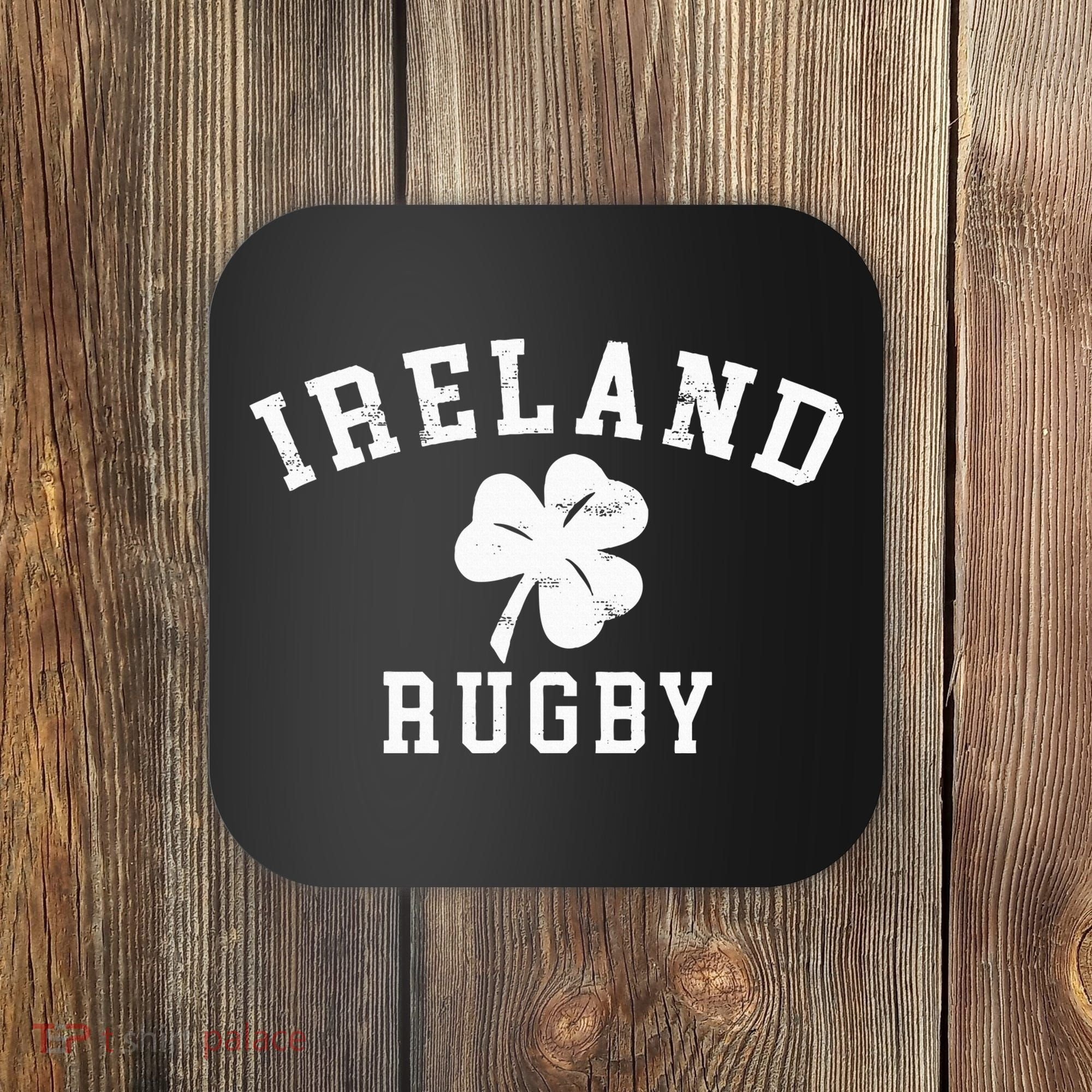IRELAND RUGBY Lucky Clover Rugby Coaster
