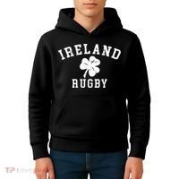 IRELAND RUGBY Lucky Clover Rugby Kids Hoodie thumb 4