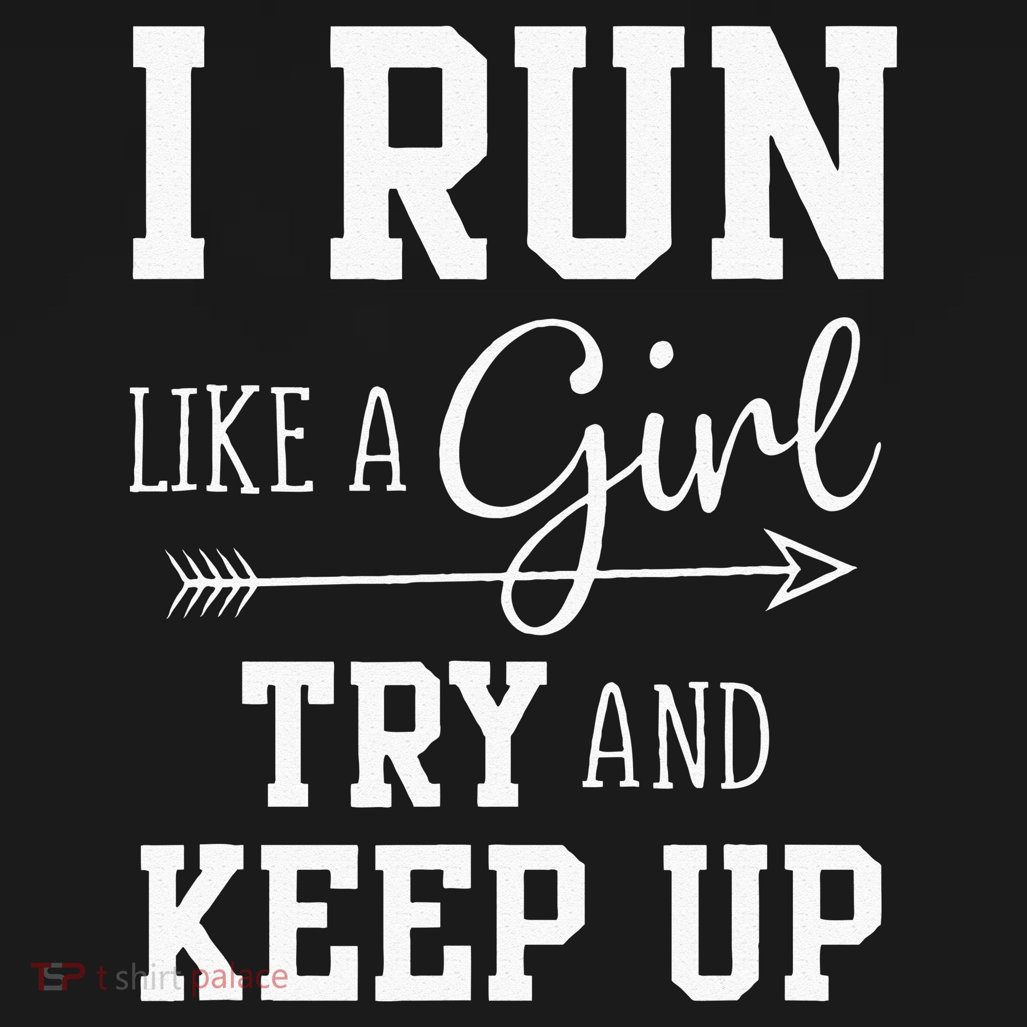 I Run Like A Girl Try To Keep Up Cardio Workout Sweatshirt