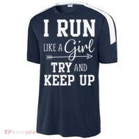 I Run Like A Girl Try To Keep Up Cardio Workout Sport-Tek Competitor United Soccer Jersey thumb 2