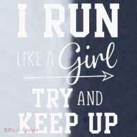 I Run Like A Girl Try To Keep Up Cardio Workout Sport-Tek Competitor United Soccer Jersey thumb 4