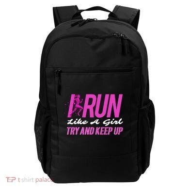 I Run Like Try And Keep Up Outdoor Gift Backpack