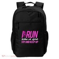 I Run Like Try And Keep Up Outdoor Gift Backpack thumb 0