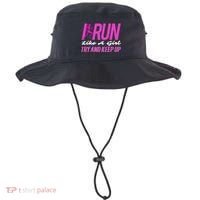 I Run Like Try And Keep Up Outdoor Gift Bucket Hat thumb 0